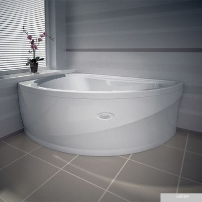 Ванна Radomir Альбена 168x120L 1-01-3-1-1-015К (белый, золото)