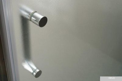 BelBagno UNO-195-RH-2-120/80-C-Cr (прозрачное стекло)