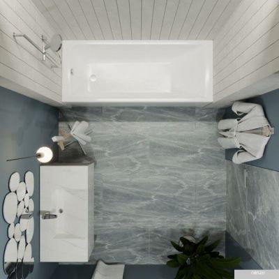 Ванна 1AcReal Тори 170х70