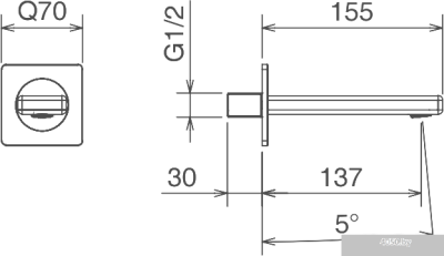 Излив La Torre Profili 45244