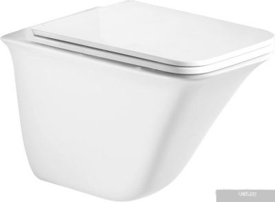 Унитаз WeltWasser Rotbach 004 GL-WT + Marberg 507 RD (белый глянец/хром)