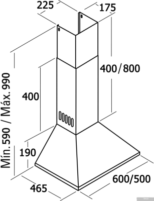 CATA V3-S600 WH