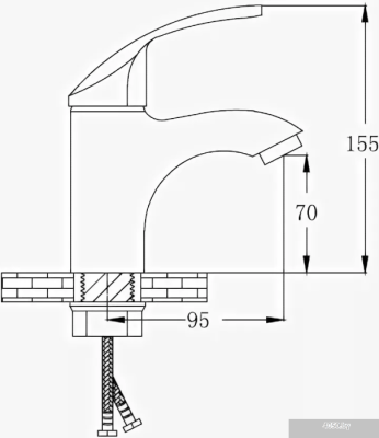 Смеситель РМС SL85-001F