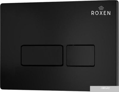 Roxen Cube Bidet One Rimless 6 в 1 StounFix Slim 583046 (кнопка: черный матовый)