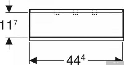 Geberit Полка Smyle Square 500.362.00.1
