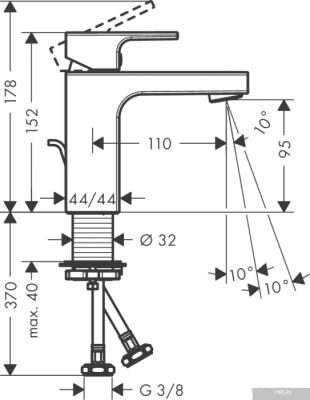 Hansgrohe Vernis Shape 71561670