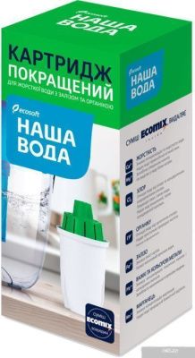 Картридж ECOSOFT Наша Вода улучшенный к фильтрам-кувшинам CRVK