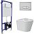 Berges Wasserhaus Vita Rimless 043375 (с сиденьем)