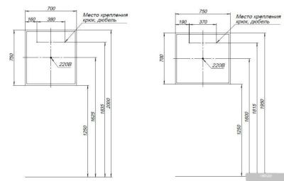 Aquanet Зеркало Оптима 70x75 Led 288964