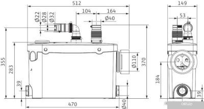 Насос Wilo HiSewlift 3-I35