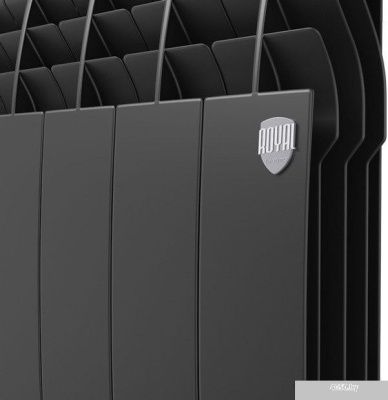 Royal Thermo Biliner Alum 500 Noir Sable (8 секций)