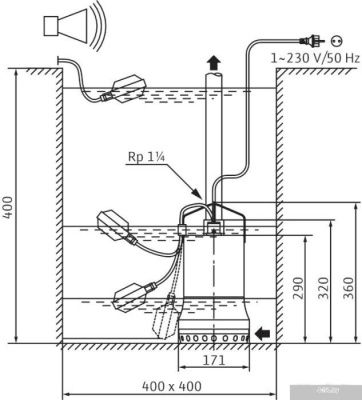 Насос Wilo Drain TSW 32/11-A