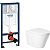 Saniteco KW-9005W + GROHE Rapid SL 38721001
