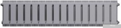 Royal Thermo PianoForte 200 Silver Satin (16 секций) боковое подключение