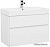 Aquanet Тумба Бруклин 85 00212598 с умывальником Slim Synergy (белый)