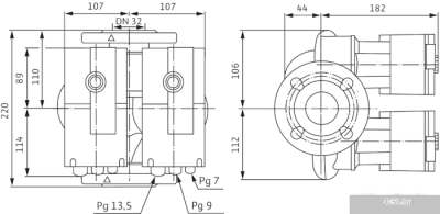 Насос Wilo Stratos-D 32/1-8
