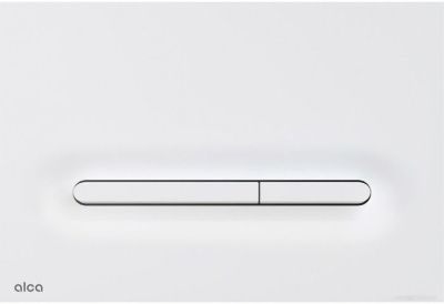 Панель смыва Alcaplast Linka M1876 (белый матовый)