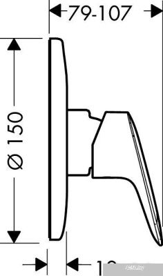 Смеситель Hansgrohe Logis 71666000