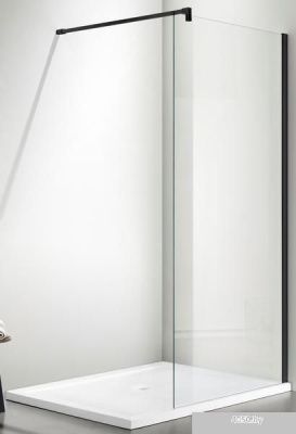 Aquatek AQ WIW 12020BL 120x200 (черный/прозрачное стекло)