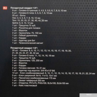 ForceKraft FK-41013-5 (101 предмет)