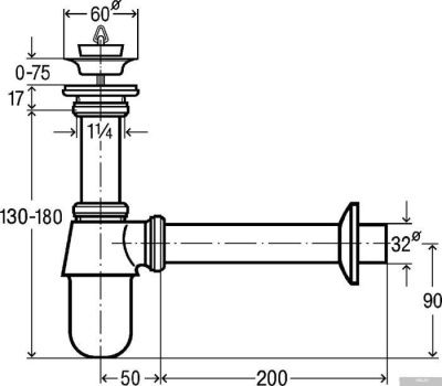 Сифон Viega 366681