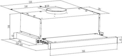 Кухонная вытяжка Schtoff Laila 60 GBK