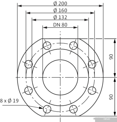 Насос Wilo TOP-S 80/15 (3~400 V, PN 10)