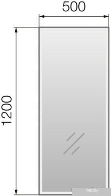 MarkaOne Зеркало Stella 50 У85579