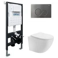 Abber Bequem AC1100T-AC0105-AC0121NG (с кнопкой смыва)