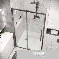 Grossman Cosmo 100x195 100.K33.02.100.42.00 (графит сатин/стекло прозрачное)