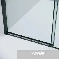 Grossman Style 90x195 200.K33.05.90.21.00 (черный матовый, стекло прозрачное)