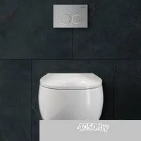 Roxen Egg в комплекте с инсталляцией StounFix Dual Fresh 6 в 1 964076 (кнопка: хром матовый)