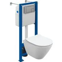 Cersanit City Smart CO DPL EO Slim (с кнопкой Corner 64107 хром матовый)