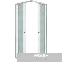 Niagara Eco NG-1010-14QMT 100x100x190 (хром/стекло матовое)