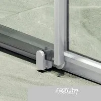 MaybahGlass 195x150 MGD-1277-5 (бесцветное стекло/хром матовый)