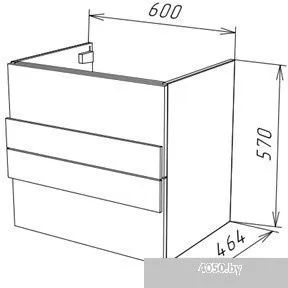 Garda Тумба под умывальник Sorento 58н_600