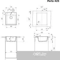 MAUNFELD Perla 425 MFQS-425DGR (темно-серый)
