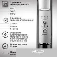 Маргроид Ferrum Snake СНШ профильный 80*50 Графит, скрытого монтажа, таймер слева