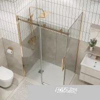 Grossman Classic 80x195 200.K33.04.80.32.00 (золото сатин/стекло прозрачное)