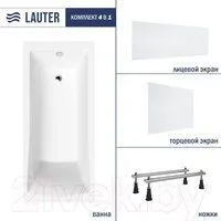 Lauter Aurora 170x75 21010075 (с ножками, лицевым и торцевым экранами)