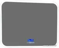 Континент Зеркало Demure Led 100x70 (с часами)