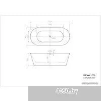 BelBagno BB306-1775 178x85