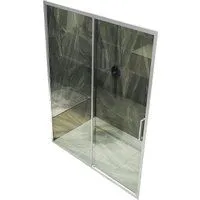 MaybahGlass 195x150 MGD-1277-5 (бесцветное стекло/хром матовый)