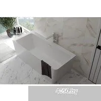 Belux Турин ТУ-1600 L (18, белый матовый/Solid Surface)