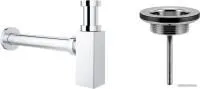 Wellsee Drainage System 182109005 (сифон, выпуск, хром)