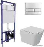 Berges Wasserhaus Floe S Rimless 043242 (с сиденьем)