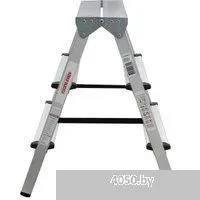 Новая высота NV 112 алюминиевая двухсторонняя 2x3 ступеней