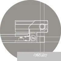 Cezares SLIDER-B-1-90/100-GRIGIO-NERO