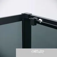 Grossman Cosmo 100х195 200.K33.02.100.21.10 (черный матовый/стекло тонированное)