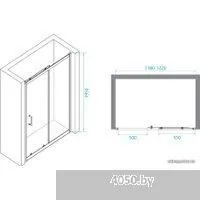 RGW PA-14 B 41081413-14 130 (черный/прозрачное стекло)